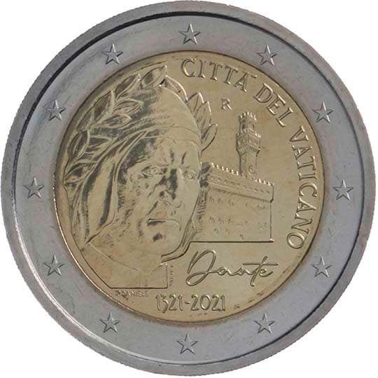 Vatican City 2021: The 700th anniversary of the death of Dante Alighieri