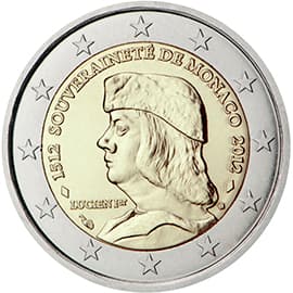 Monaco 2012: 500th anniversary of the establishment of Monaco’s sovereignty by Lucien I Grimaldi