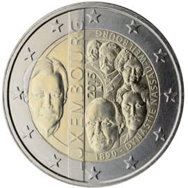 Luxembourg 2015: 125th anniversary of the House of Nassau-Weilburg