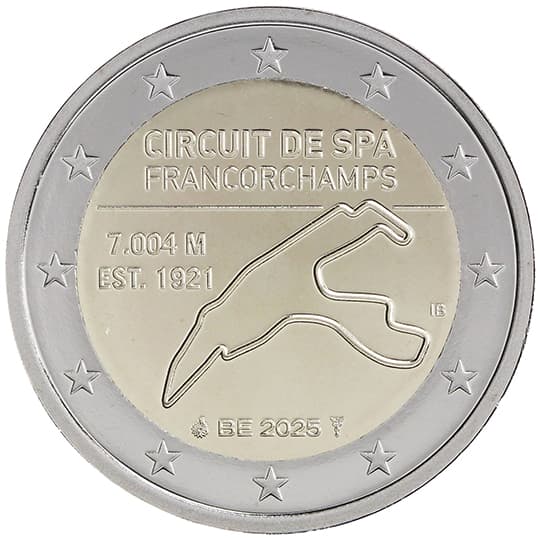 Belgium 2025: Motor-racing circuit of Spa-Francorchamps in Belgium
