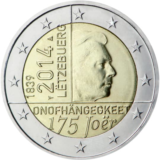 Luxembourg 2014: 175th anniversary of the independence of the Grand-Duchy of Luxembourg
