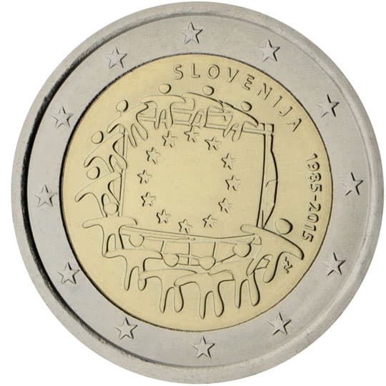 Slovenia 2015: The 30th anniversary of the EU flag