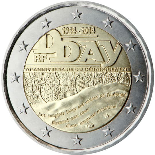 France 2014: 70th anniversary of the Normandy landings of 6 June 1944