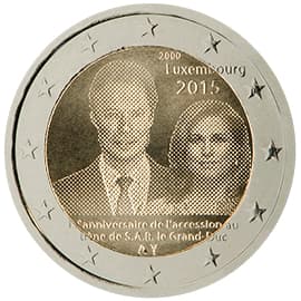 Luxembourg 2015: 15th anniversary of the accession to the throne of H.R.H. the Grand Duke