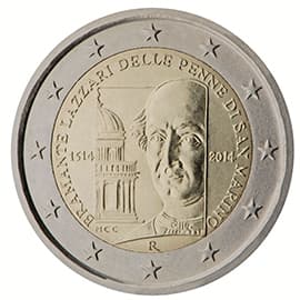 San Marino 2014: 500th anniversary of the death of Bramante Lazzari delle Penne di San Marino