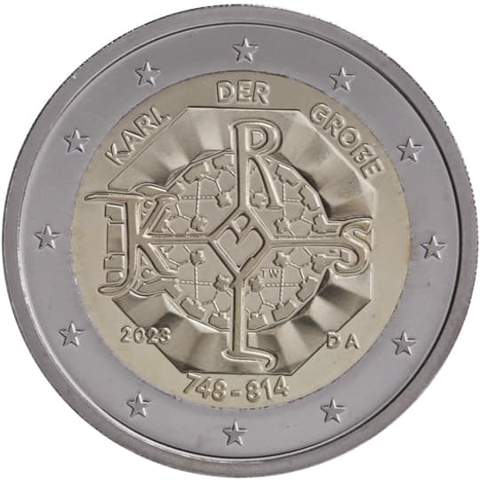 Germany 2023: The 1275th anniversary of the birth of Charlemagne (748–814), King of the Franks and Holy Roman Emperor