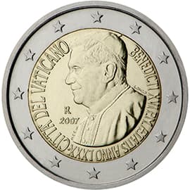 Vatican City 2007: 80th birthday of His Holiness Pope Benedict XVI