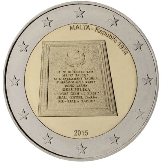 Malta 2015: Republic of Malta 1974