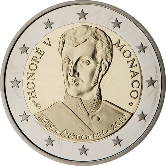 Monaco 2019: The 200th anniversary of the accession to the throne of Prince Honoré V